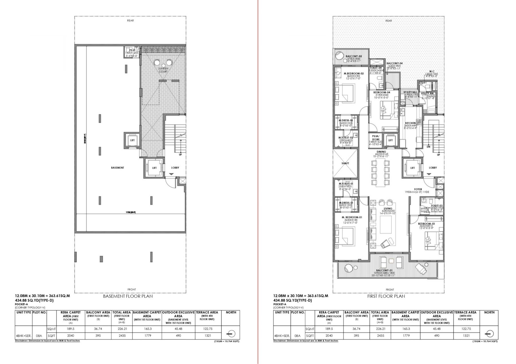 3BHK DUPLEX 1ST FLOOR